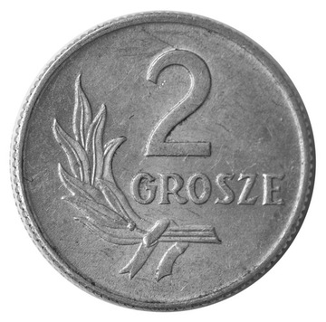 2 grosze 1949 moneta PRL