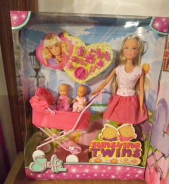 Lalka Steffi z wózkiem jak Barbie