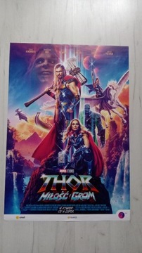 Plakat filmowy "Thor. Miłość i Grom" / Marvel