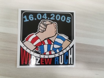 Vlepki Ruch Chorzów & Widzew Łódź