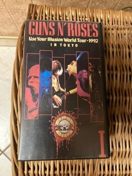 Koncert Guns N Roses LIVE in Tokyo - VHS