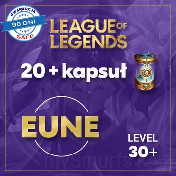 League of Legends LoL smurf konto EUNE 20 Kapsuł