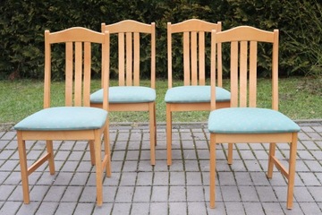 Zestaw czterech stylkowych krzeseł krzesło 