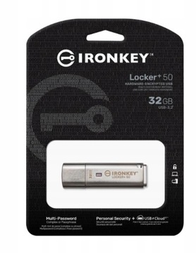 Pendrive Kingston IronKey Locker+ 50 32GB USB 3.0