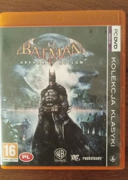 Batman Arkham Asylum pc dvd pl