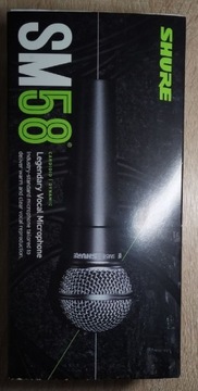 Mikrofon dynamiczny - shure SM58-LCE
