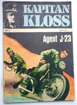 KAPITAN KLOSS nr 1, Agent J-23, wydanie 2 z 1983