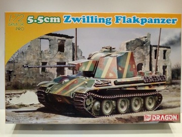 Dragon 7488 5.5cm Zwilling Flakpanzer 1/72