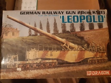 DRAGON German Railway Gun 28cm K5(E) "LEOPOLD"