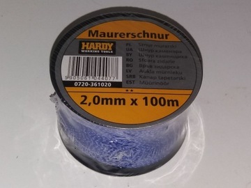 Sznurek murarski 100m fi.2mm Hardy 0720-361020