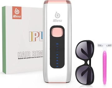 Depilator laserowy iBesi IPL + okulary ochronne