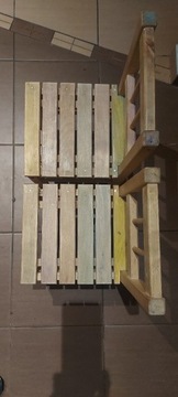 Dwa krzesełka IKEA drewniane 