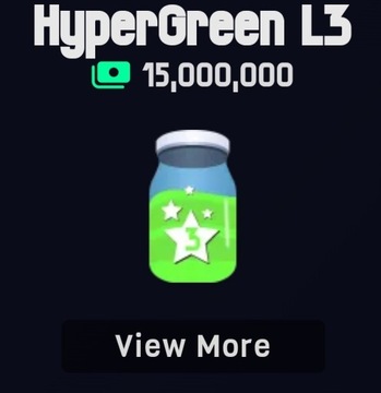 Hyper green lvl3 Jailbreak Roblox
