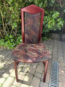 Krzesła tapicerowane 4 sztuki 