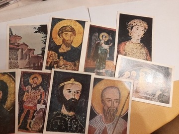 bojańska cerkiew - 9 kartek bułgarskich