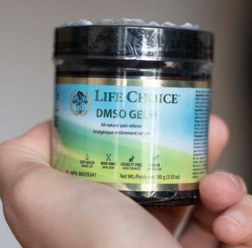 DMSO Gel sulfotlenek dimetylu 99,9% Life Choice