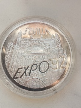 Moneta 200000 zł 1992 r  Sevilla EXPO 92 srebro 