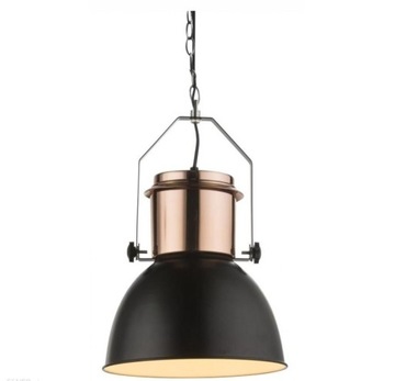 Lampa wisząca KUTUM Globo czarna | SKU: 15282