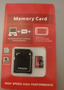 Karta pamięci MicroSD 2 TB ( 2000GB)+ Adapter klasa 10