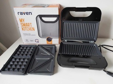 Raven My Smart Kitchen ES010 - Opiekacz 3w1