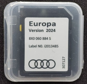 Aktualizacja map Audi RMC EU 2024