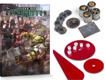 SHADOW WAR: ARMAGEDDON RULE BOOK I AKCESORIA