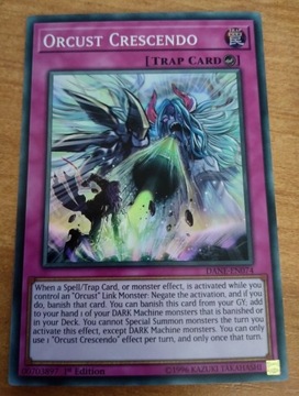 Yu-Gi-Oh! Orcust Crescendo DANE-EN074