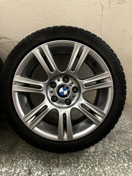 4 szt ALUFELGI BMW MPAKIET R17 5x120 E46 E90 F30 komplet felg 8036936