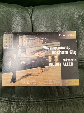 Wszyscy mówią: kocham Cię Woody Allen kartonik VCD