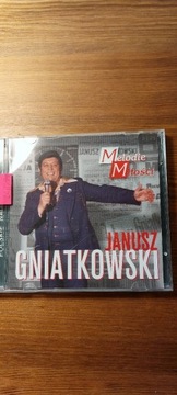 PŁYTA CD JANUSZ GNIATKOWSKI "MELODIE MIŁOŚCI"