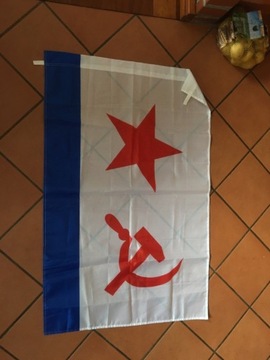 Flaga Marynarki Wojennej ZSRR Rosja Wojna  