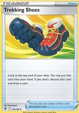 Karta Pokemon Trekking Shoes (ASR 156)