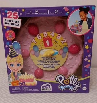 Mattel Polly pocket zestaw tort urodzinowy 