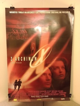 Z Archiwum X Oryginalny plakat kinowy 1998
