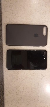 apple iphone 7 plus kolor onyks 128GB z etui apple