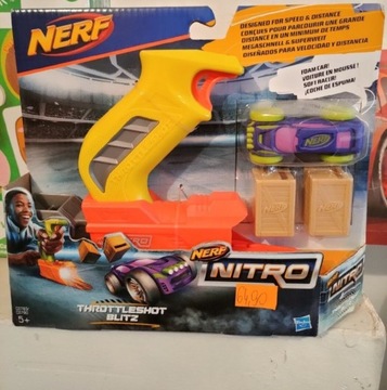 NERF Nitro Hasbro wyrzutnia throtteshot blitz 