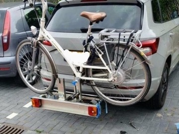 Bagażnik na dwa rowery mocowany na hak Twinny load