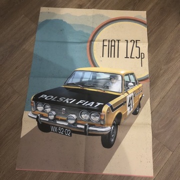 Fiat 125 p plakat