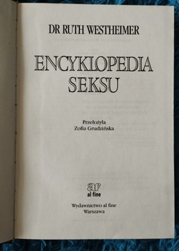 Dr Ruth Westheimer Encyklopedia seksu