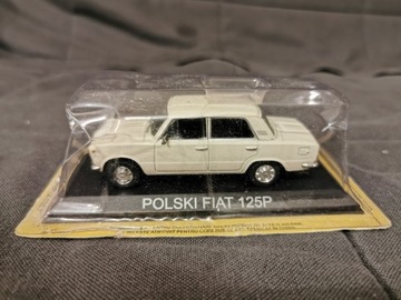 Polski Fiat 125P 1:43 model DeAgostini