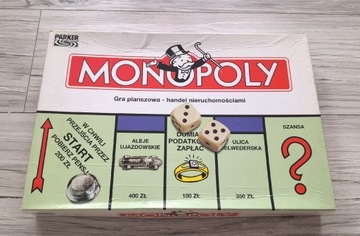 Gra planszowa Monopoly 1996r.