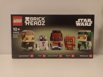 LEGO BrickHeadz 40623 - Bohaterowie bitwy o Endor