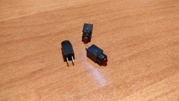 Kontrolka Dioda LED PCB 3 mm czerwony_W135