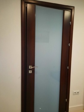 Wewnętrzne drzwi drewniane 