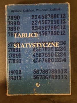 Tablice Statystyczne Ryszard Zieliński, Wojciech Zieliński