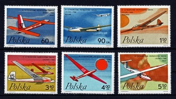 Polska 1968, lotnictwo, seria Fi 1699 - 1704** 