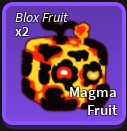 Roblox Magma PERM Fruit Blox Fruits 