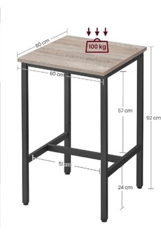 Stół barowy/stolik barowy/wysoki stolik
