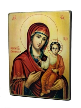 Ikona Matka Boża Smoleńska 20x15 cm [2068] 