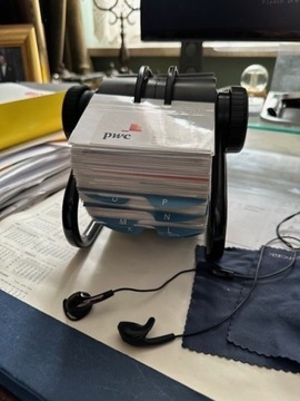 Wizytownik obrotowy Rolodex